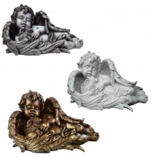 Ангел с игрушкой (№2)-скульптура — ritualum.ru