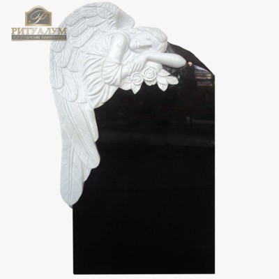 Скульптура ангела из мрамора №104 — ritualum.ru